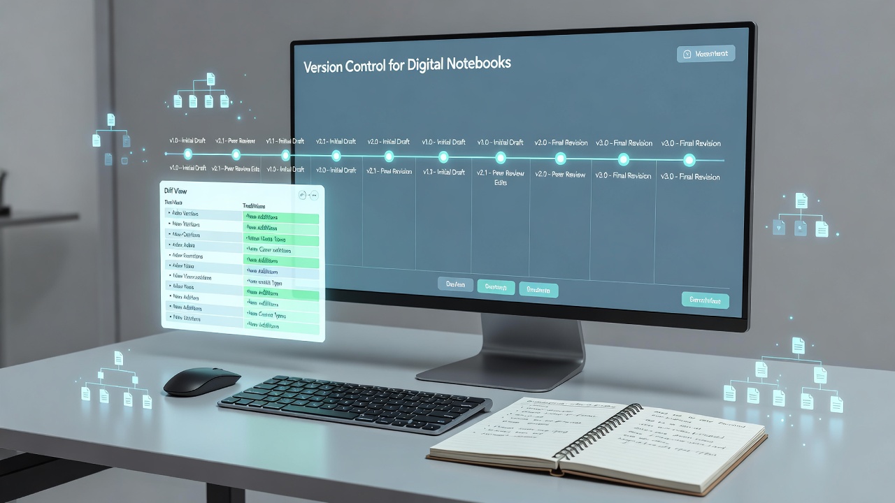 Examining the Role of Version Control in Preserving Note Histories Within Digital Notebooks